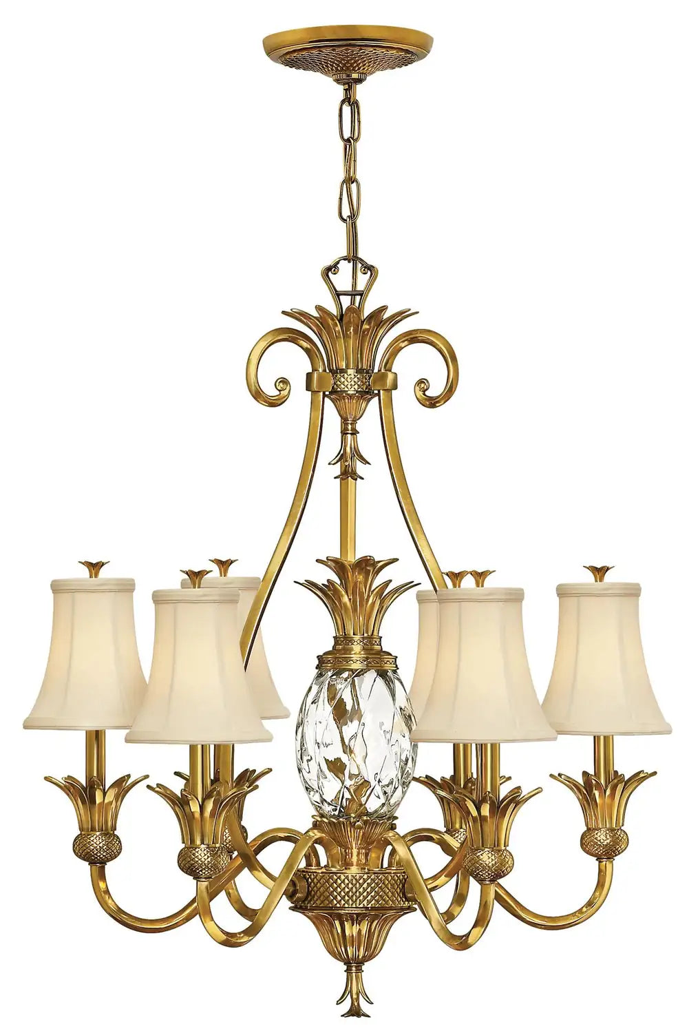 HINKLEY, PLANTATION SINGLE TIER CHANDELIER, CHANDELIER LIGHT