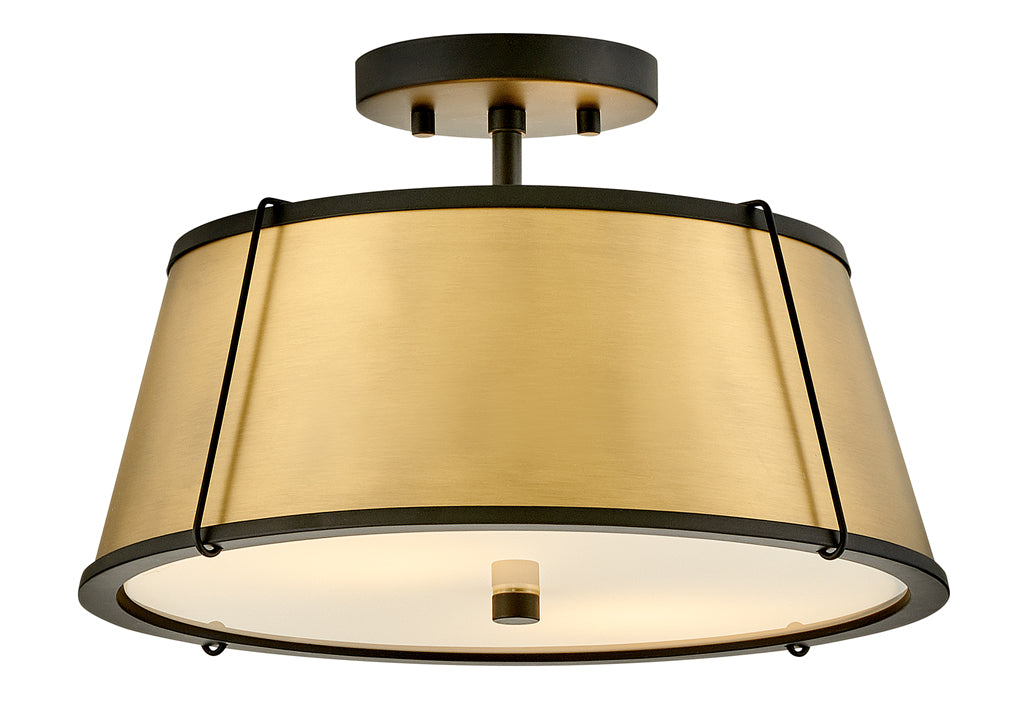 HINKLEY, CLARKE SEMI-FLUSH MOUNT, FLUSH MOUNT CEILING LIGHTS 