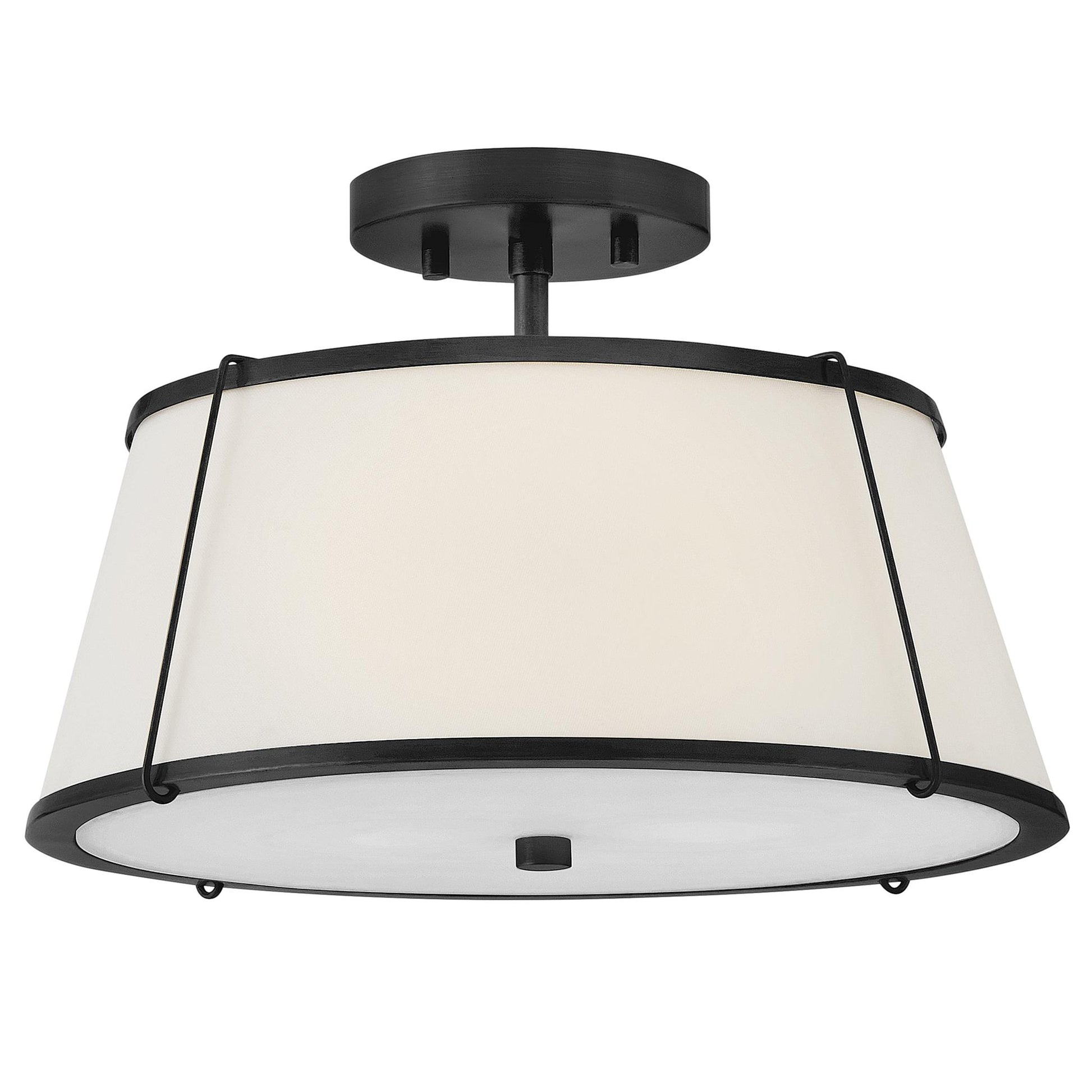 HINKLEY, CLARKE SEMI-FLUSH MOUNT, FLUSH MOUNT CEILING LIGHTS 