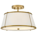 HINKLEY, CLARKE SEMI-FLUSH MOUNT, FLUSH MOUNT CEILING LIGHTS 