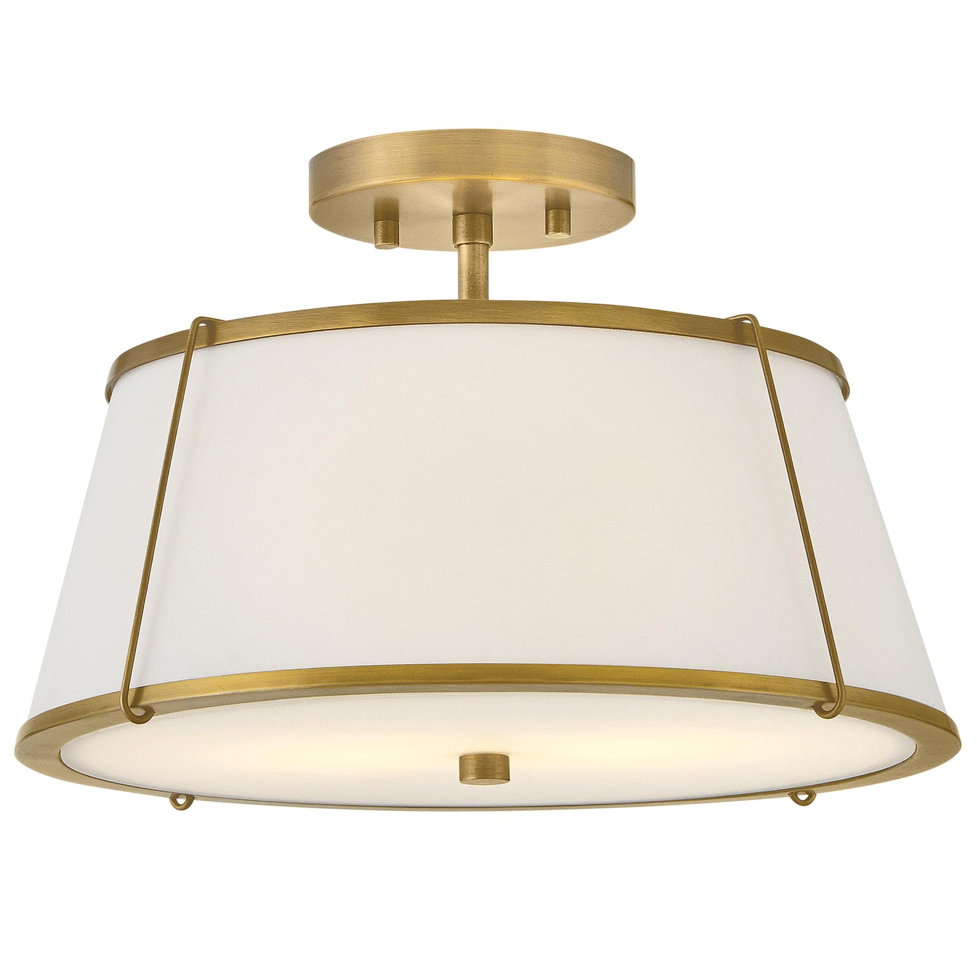 HINKLEY, CLARKE SEMI-FLUSH MOUNT, FLUSH MOUNT CEILING LIGHTS 