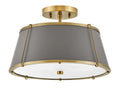 HINKLEY, CLARKE SEMI-FLUSH MOUNT, FLUSH MOUNT CEILING LIGHTS