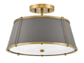 HINKLEY, CLARKE SEMI-FLUSH MOUNT, FLUSH MOUNT CEILING LIGHTS