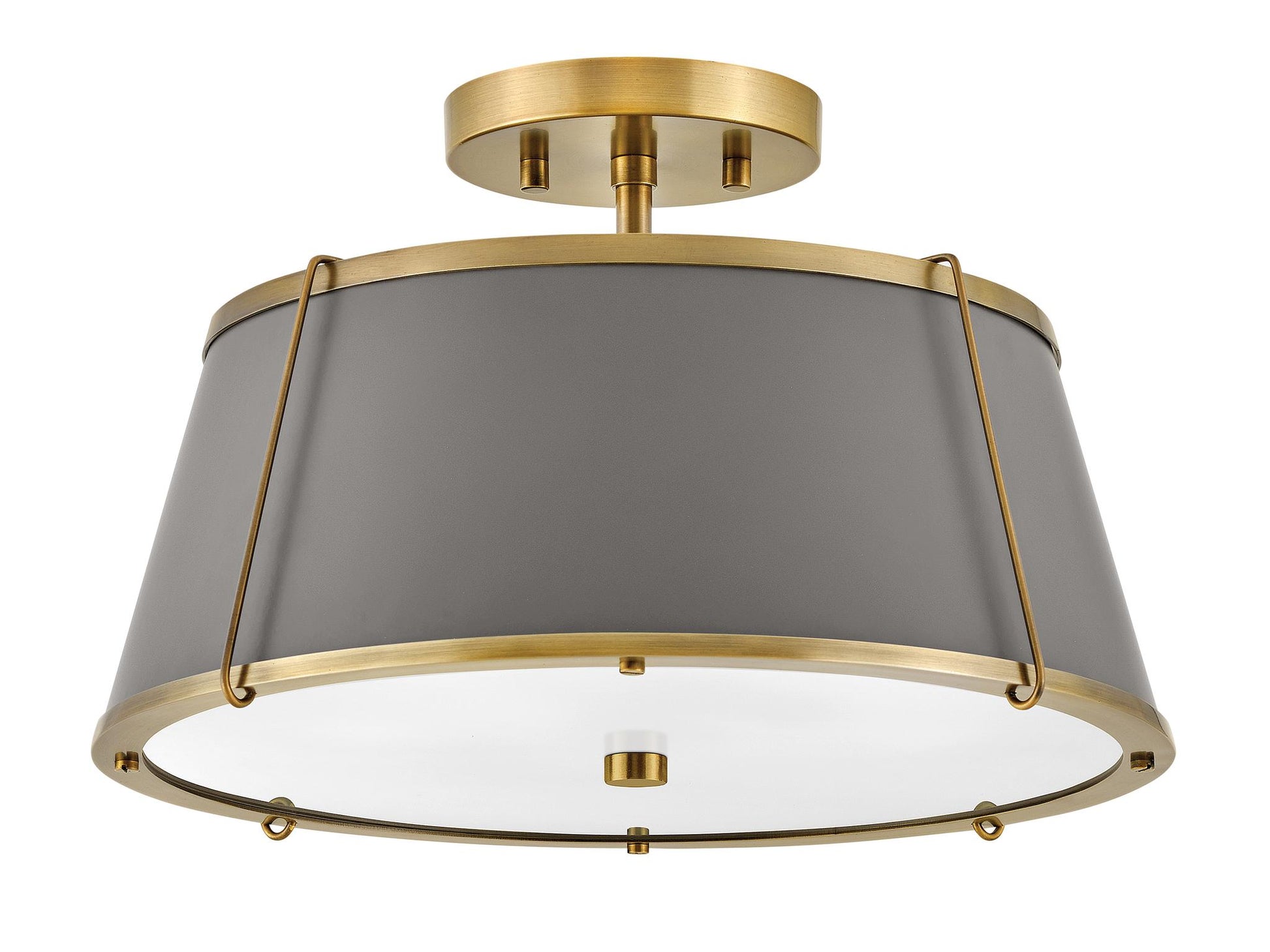 HINKLEY, CLARKE SEMI-FLUSH MOUNT, FLUSH MOUNT CEILING LIGHTS 