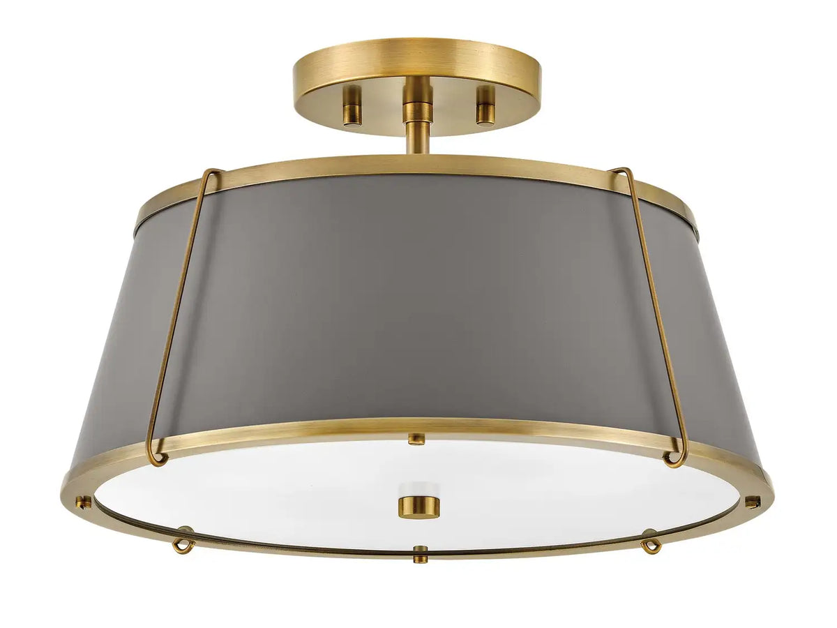 HINKLEY, CLARKE SEMI-FLUSH MOUNT, FLUSH MOUNT CEILING LIGHTS