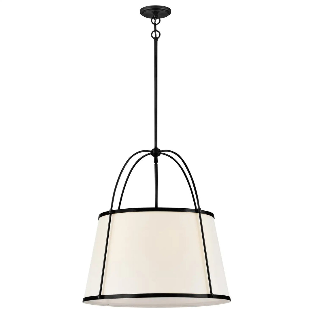 HINKLEY, CLARKE DRUM PENDANT CHANDELIER, PENDANT LIGHT