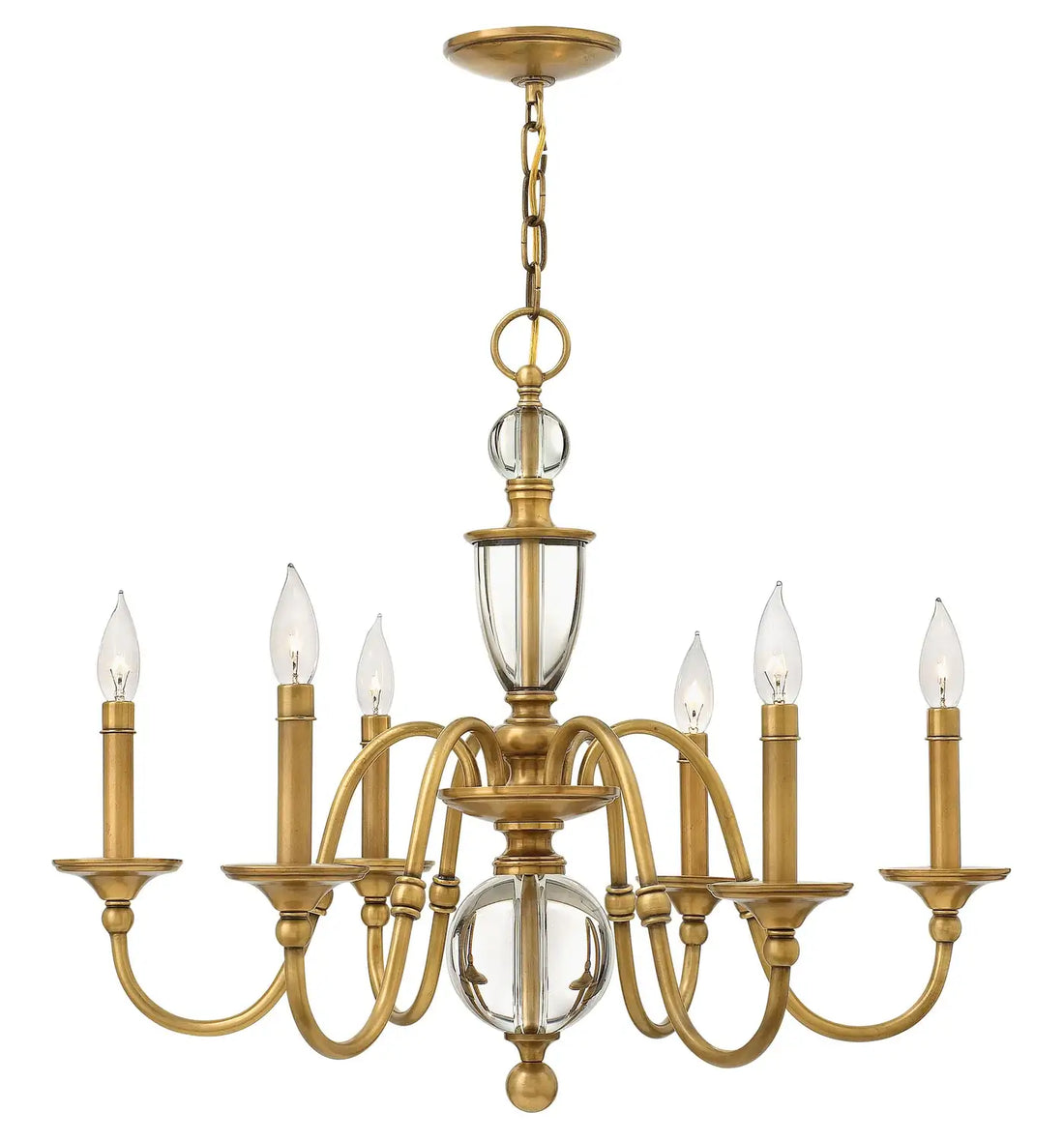 HINKLEY, ELEANOR SINGLE TIER CHANDELIER, CHANDELIER LIGHT
