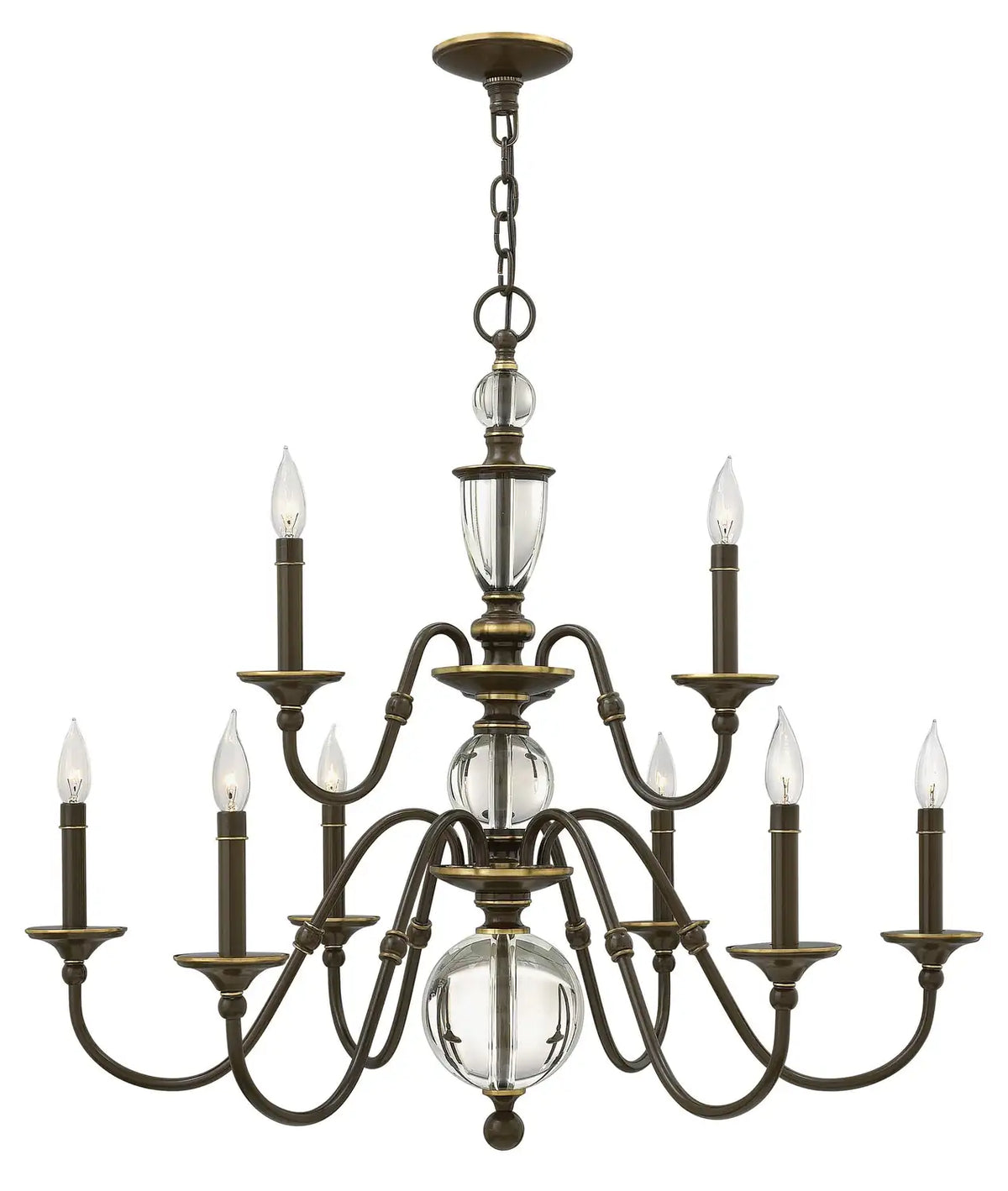 HINKLEY, ELEANOR MULTI TIER CHANDELIER, CHANDELIER LIGHT