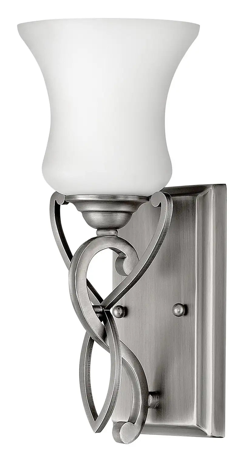 HINKLEY, BROOKE SINGLE LIGHT SCONCE, BATH VANITY LIGHT