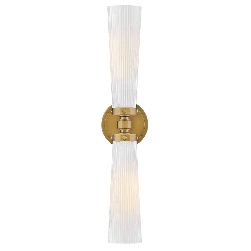 HINKLEY, JUDE LINEAR TWO LIGHT SCONCE, BATH VANITY LIGHT