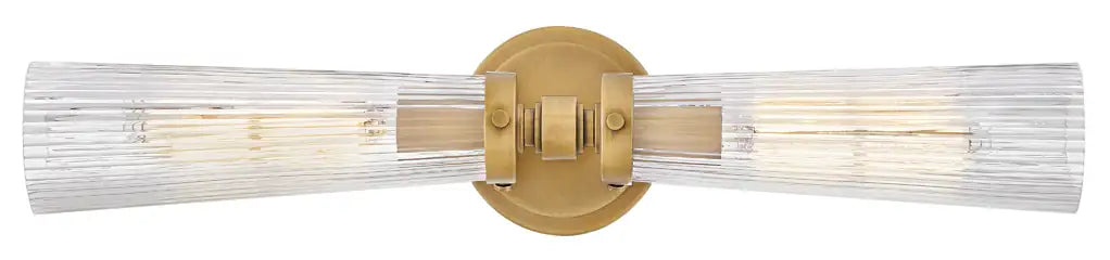HINKLEY, JUDE LINEAR TWO LIGHT SCONCE, BATH VANITY LIGHT