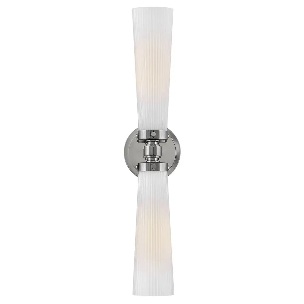HINKLEY, JUDE LINEAR TWO LIGHT SCONCE, BATH VANITY LIGHT