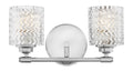 HINKLEY, ELLE TWO LIGHT VANITY, VANITY LIGHT