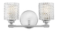 HINKLEY, ELLE TWO LIGHT VANITY, BATH VANITY LIGHT