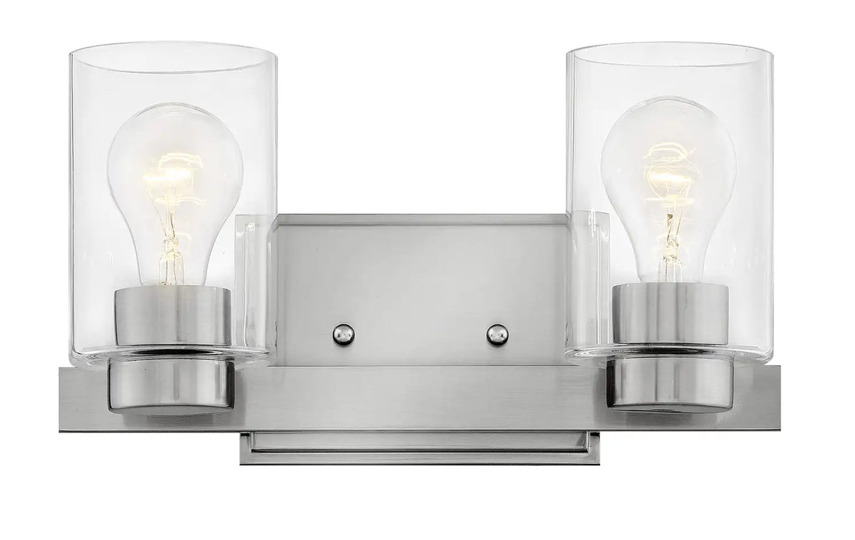 HINKLEY, MILEY TWO LIGHT VANITY, BATH VANITY LIGHT