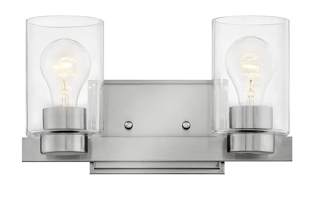 HINKLEY, MILEY TWO LIGHT VANITY, BATH VANITY LIGHT