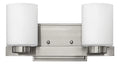 HINKLEY, MILEY TWO LIGHT VANITY, BATH VANITY LIGHT