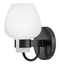 HINKLEY, SYLVIE SINGLE LIGHT SCONCE, BATH VANITY LIGHT