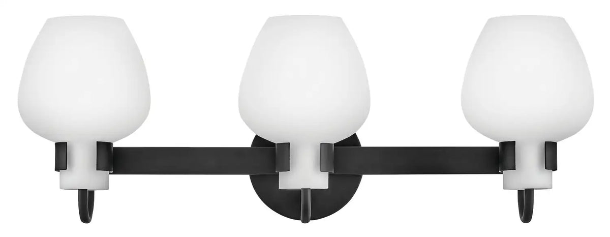 HINKLEY, SYLVIE THREE LIGHT VANITY, BATH VANITY LIGHT
