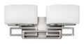 HINKLEY, LANZA TWO LIGHT VANITY, BATH VANITY LIGHT