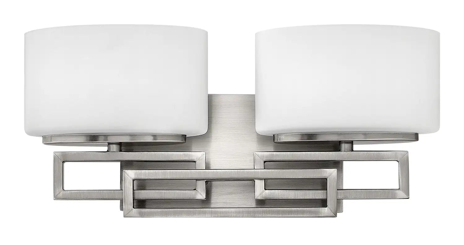 HINKLEY, LANZA TWO LIGHT VANITY, BATH VANITY LIGHT