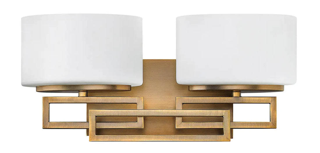 HINKLEY, LANZA TWO LIGHT VANITY, BATH VANITY LIGHT