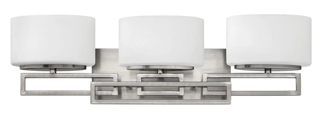 HINKLEY, LANZA THREE LIGHT VANITY, BATH VANITY LIGHT