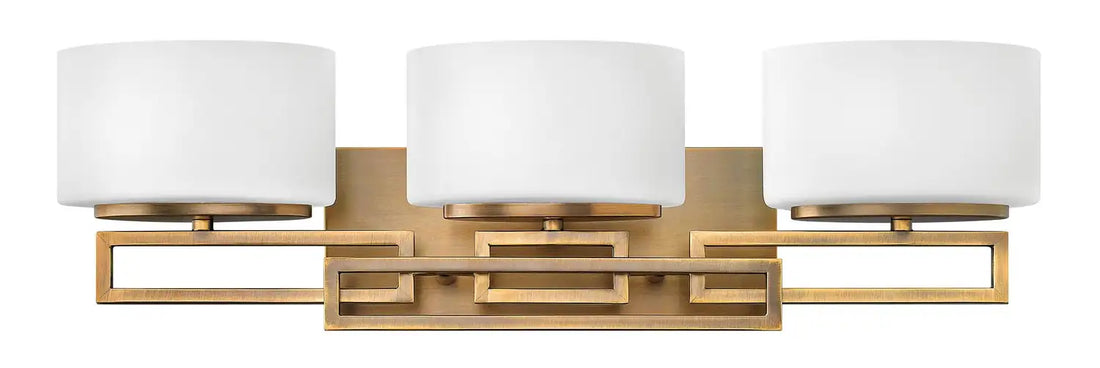 HINKLEY, LANZA THREE LIGHT VANITY, BATH VANITY LIGHT