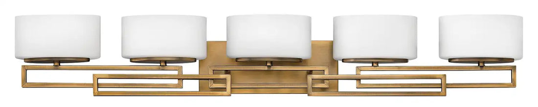 HINKLEY, LANZA FIVE LIGHT VANITY, VANITY LIGHT