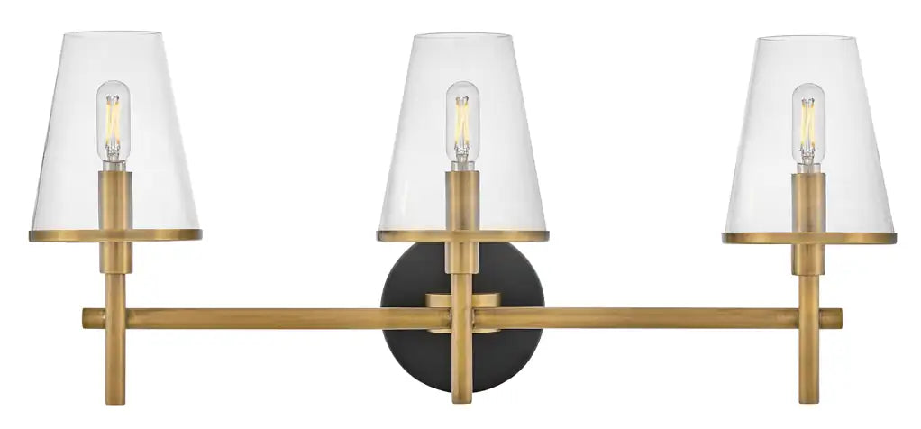 HINKLEY, MARTEN THREE LIGHT VANITY, BATH VANITY LIGHT