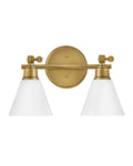 HINKLEY, ARTI TWO LIGHT VANITY, BATH VANITY LIGHT