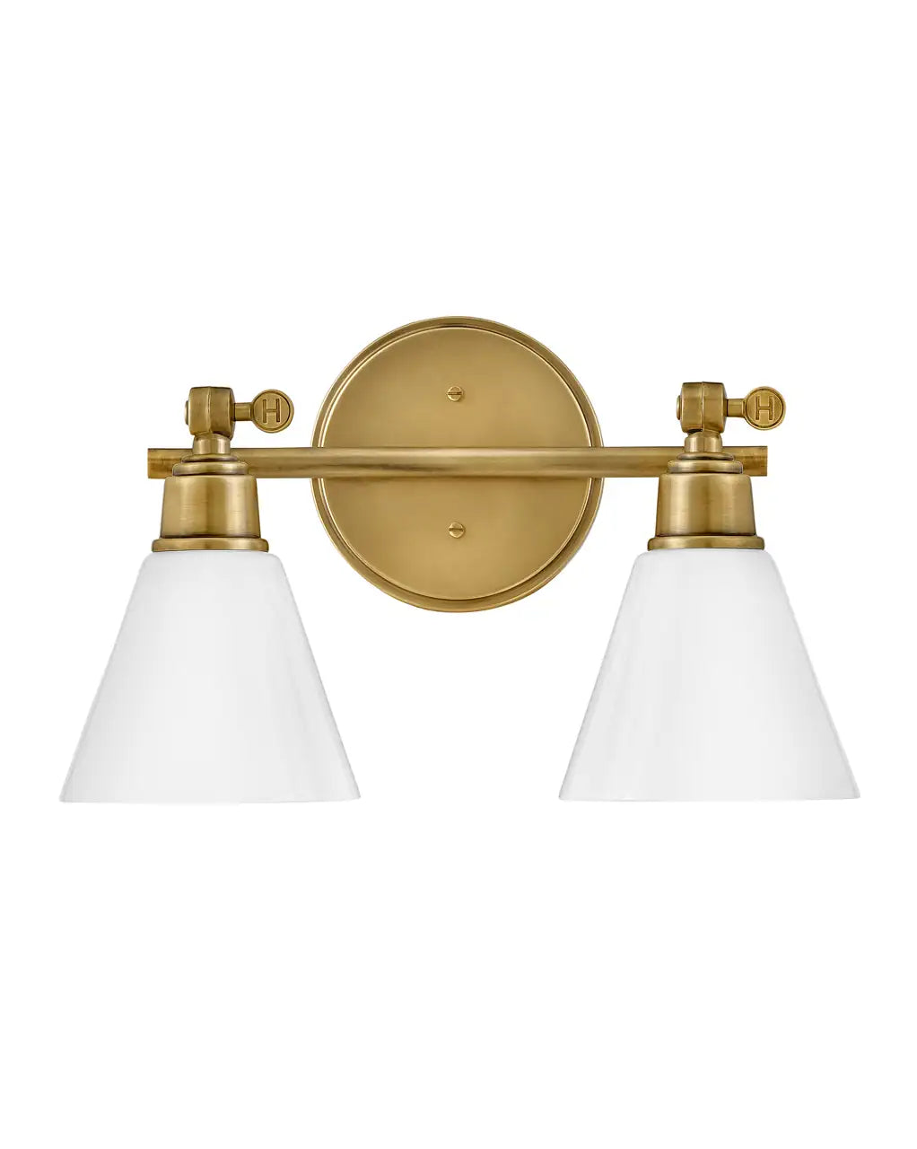 HINKLEY, ARTI TWO LIGHT VANITY, BATH VANITY LIGHT