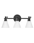 HINKLEY, ARTI THREE LIGHT VANITY, BATH VANITY LIGHT