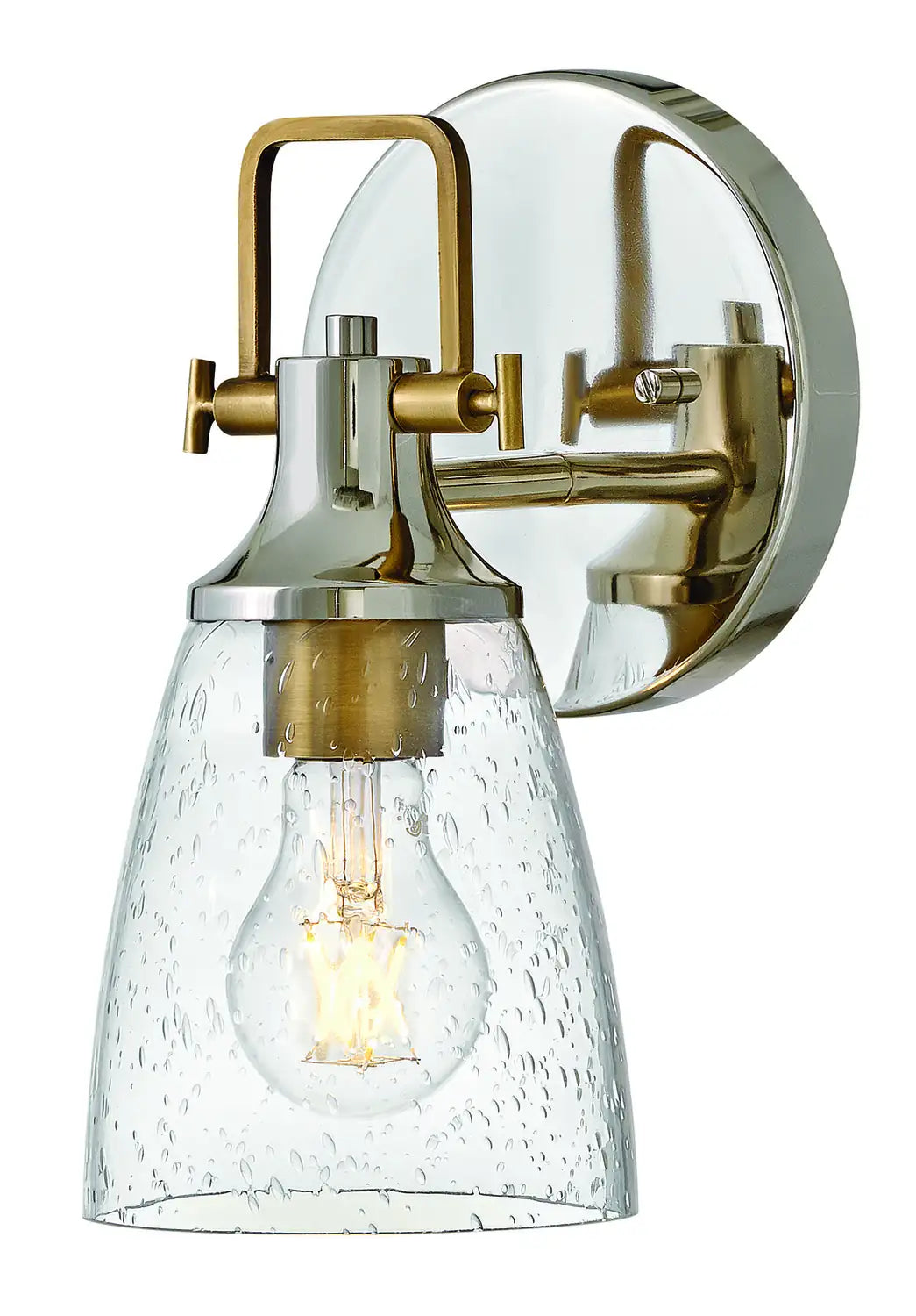 HINKLEY, EASTON SINGLE LIGHT SCONCE, BATH VANITY LIGHT