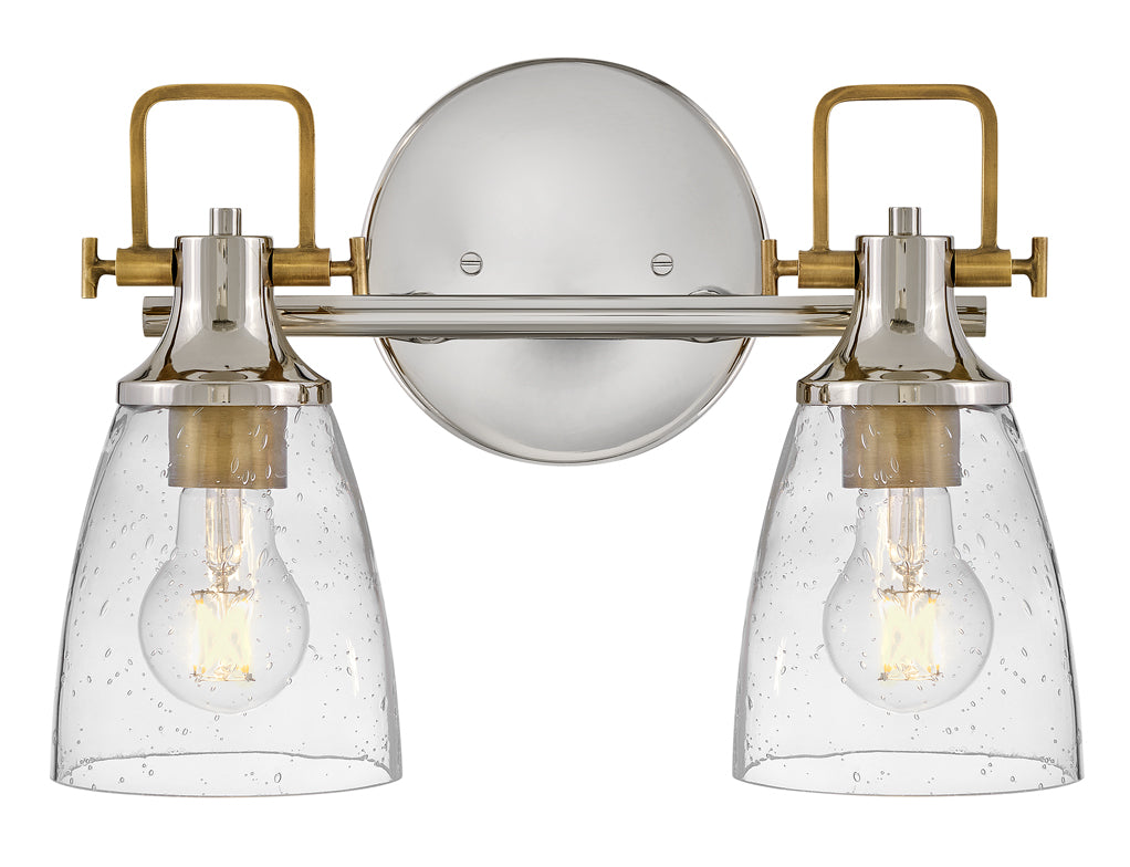 HINKLEY, EASTON TWO LIGHT VANITY, VANITY LIGHT