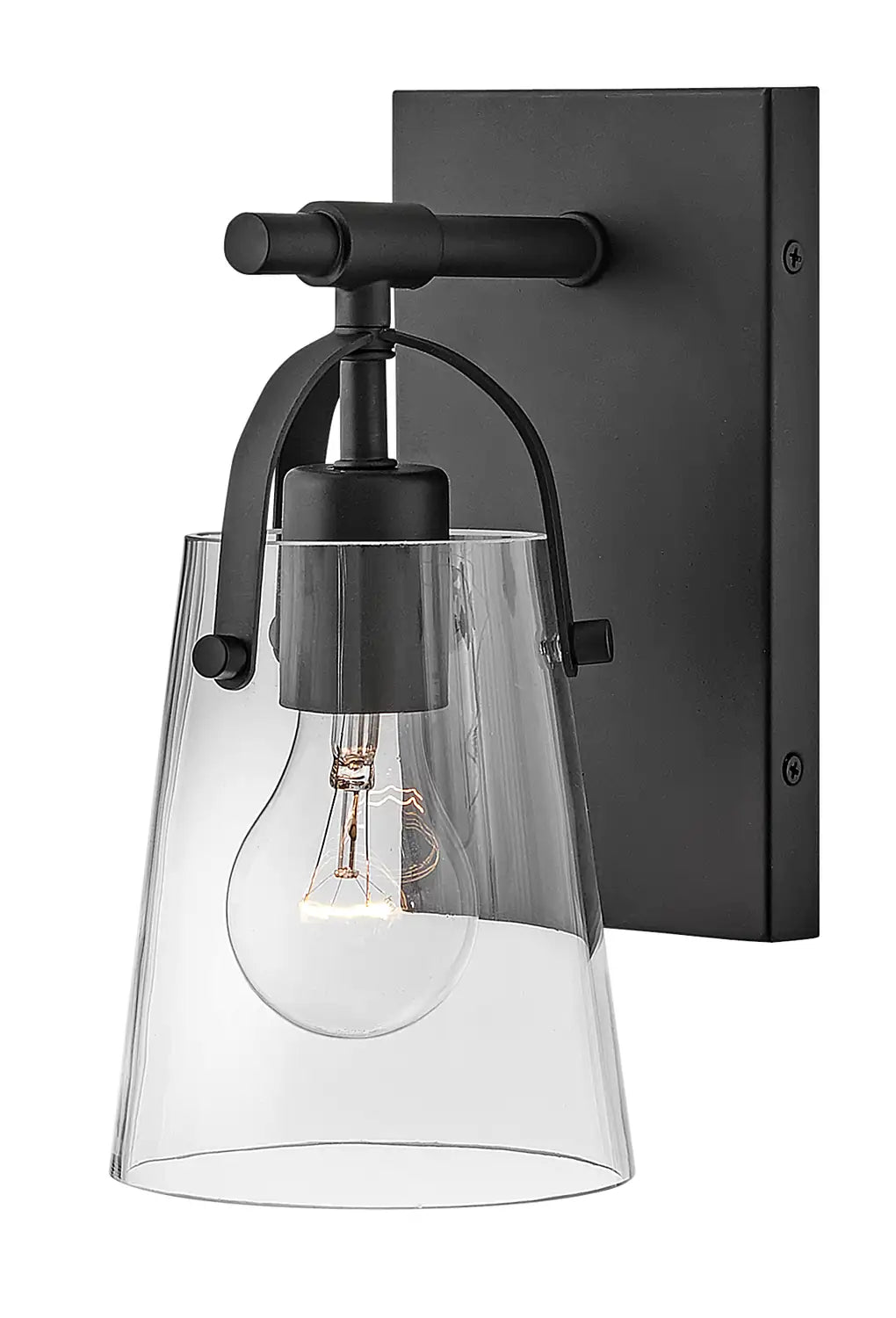 HINKLEY, FOSTER SINGLE LIGHT SCONCE, BATH VANITY LIGHT