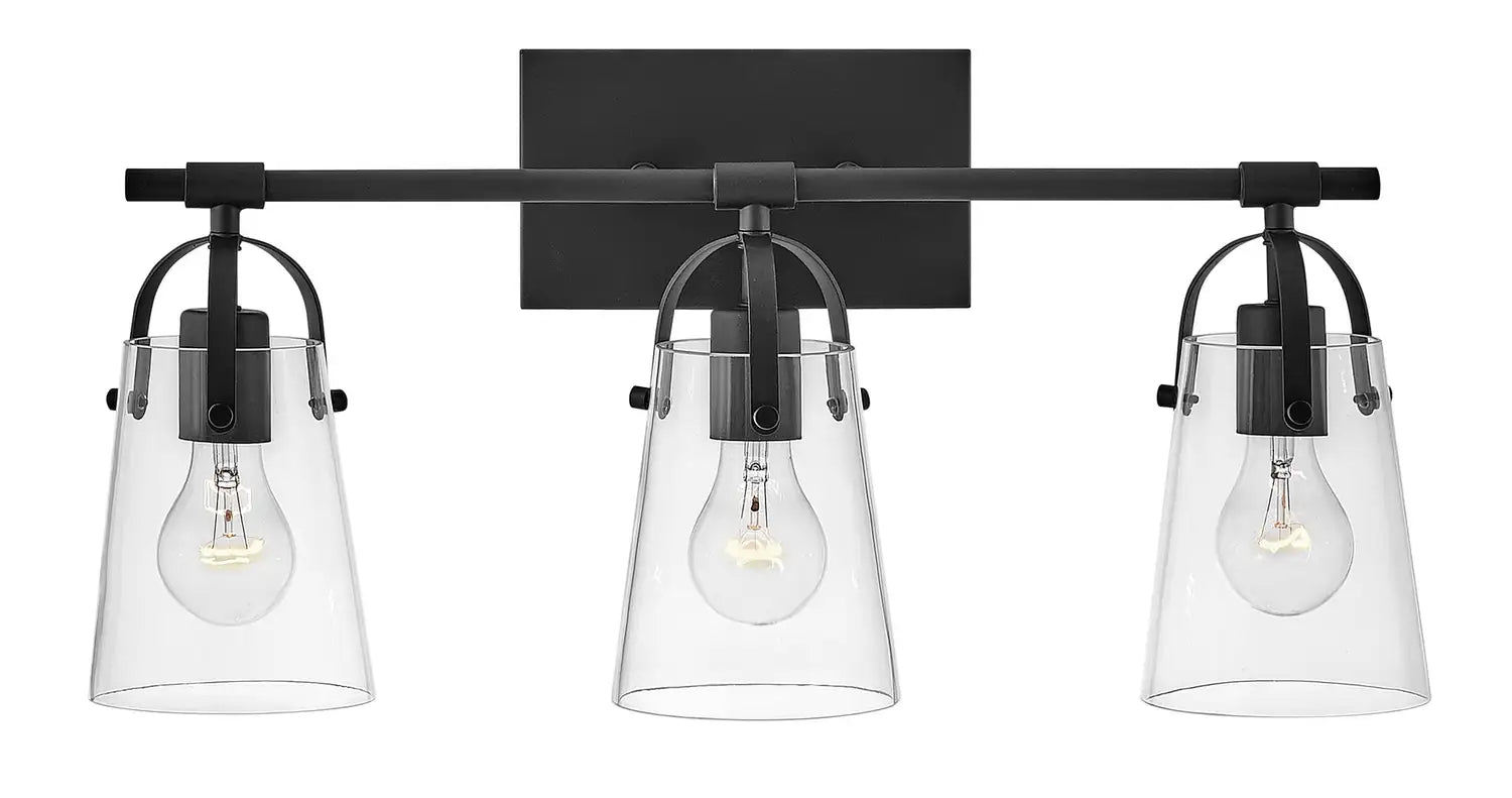 HINKLEY, FOSTER THREE LIGHT VANITY, BATH VANITY LIGHT