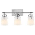 HINKLEY, FOSTER THREE LIGHT VANITY, BATH VANITY LIGHT