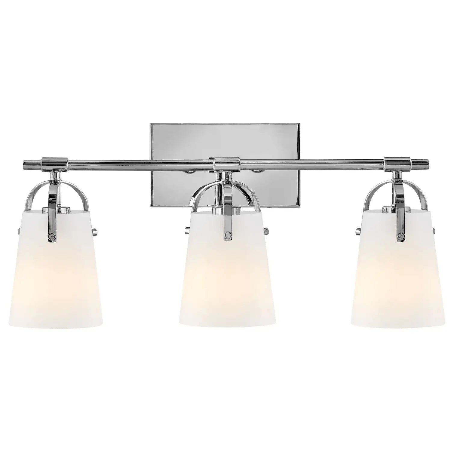 HINKLEY, FOSTER THREE LIGHT VANITY, BATH VANITY LIGHT
