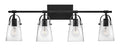 HINKLEY, FOSTER FOUR LIGHT VANITY, VANITY LIGHT