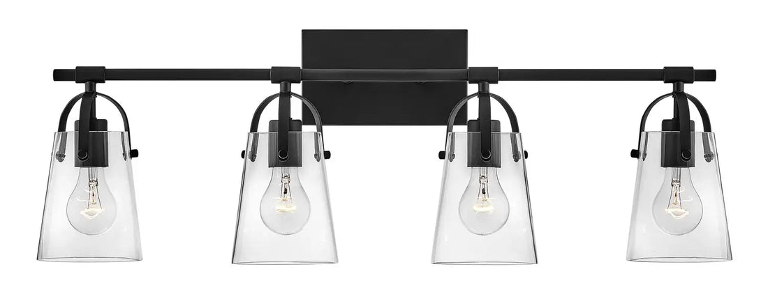 HINKLEY, FOSTER FOUR LIGHT VANITY, BATH VANITY LIGHT