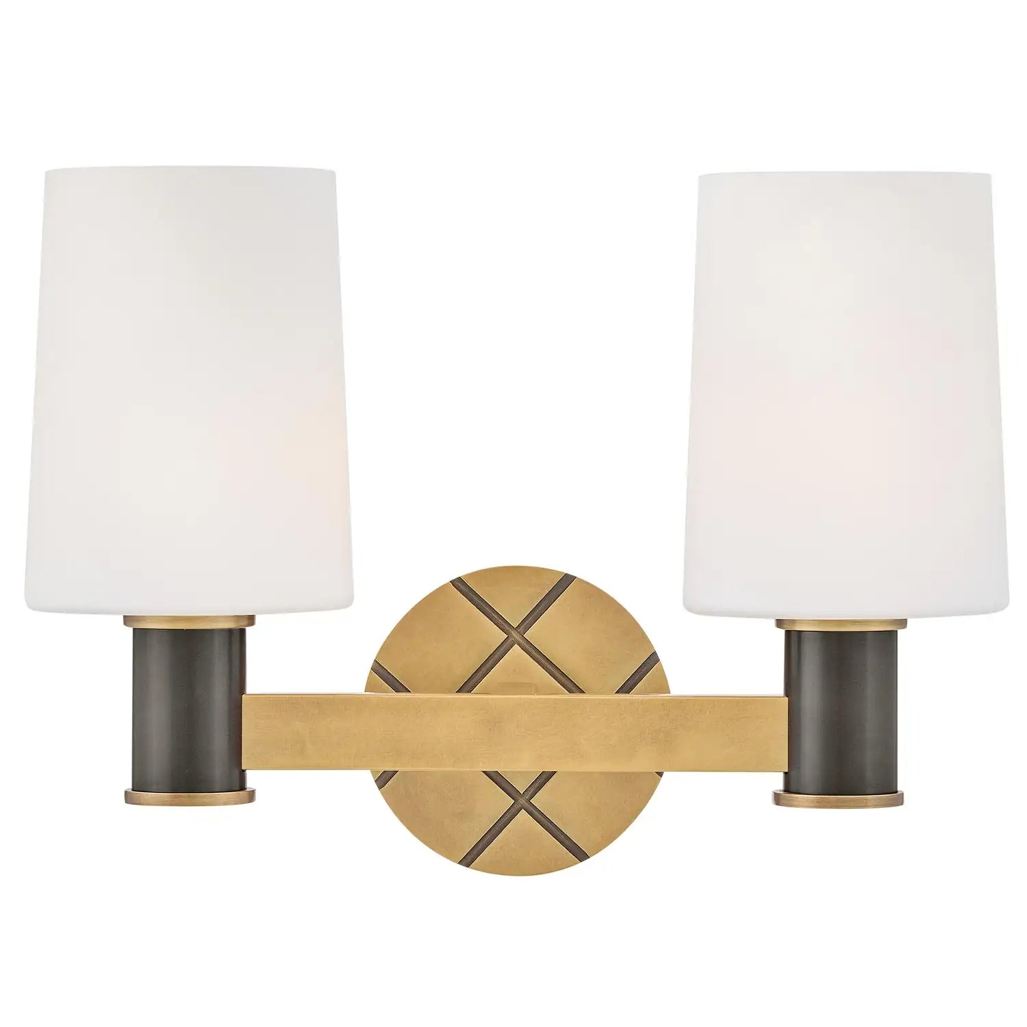 HINKLEY, DECLAN TWO LIGHT VANITY, BATH VANITY LIGHT