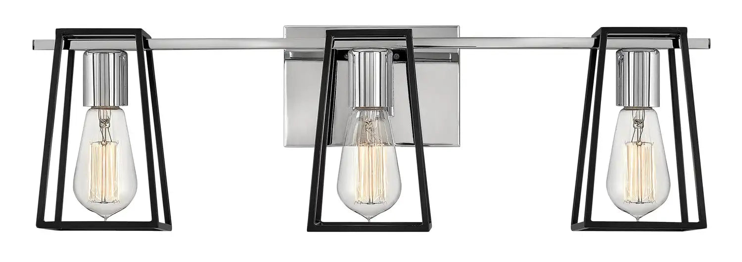 HINKLEY, FILMORE THREE LIGHT VANITY, BATH VANITY LIGHT