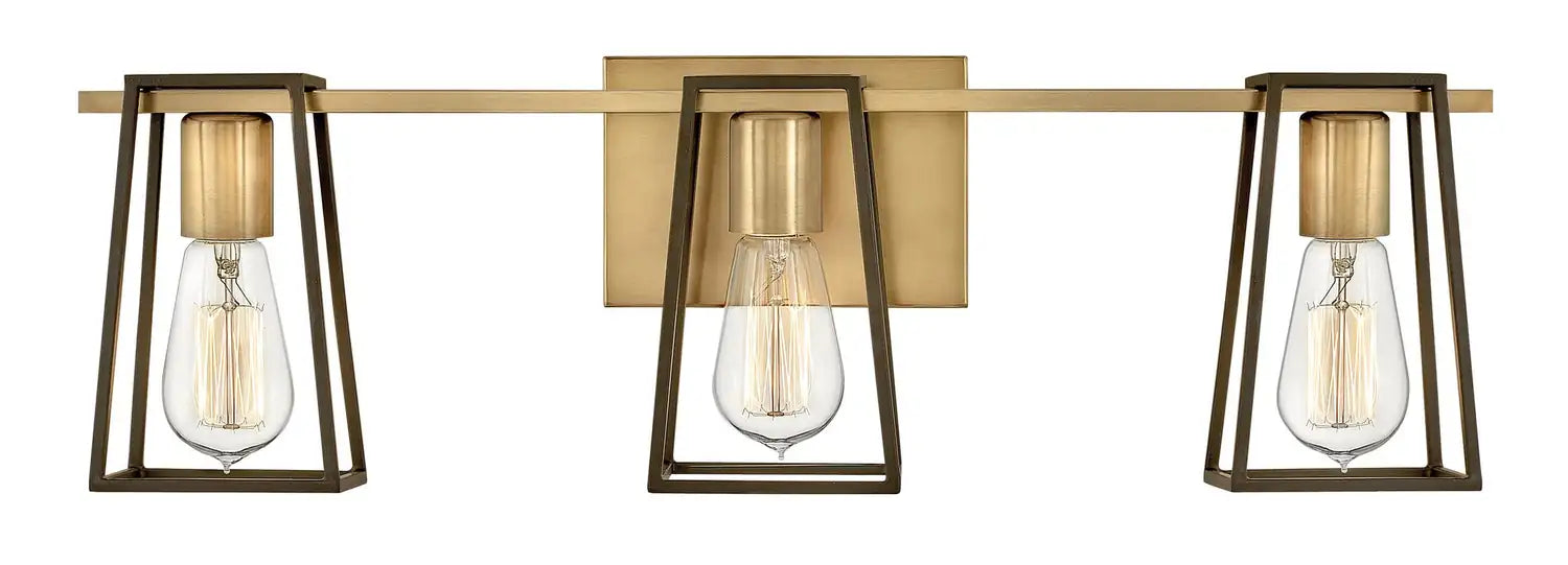 HINKLEY, FILMORE THREE LIGHT VANITY, BATH VANITY LIGHT