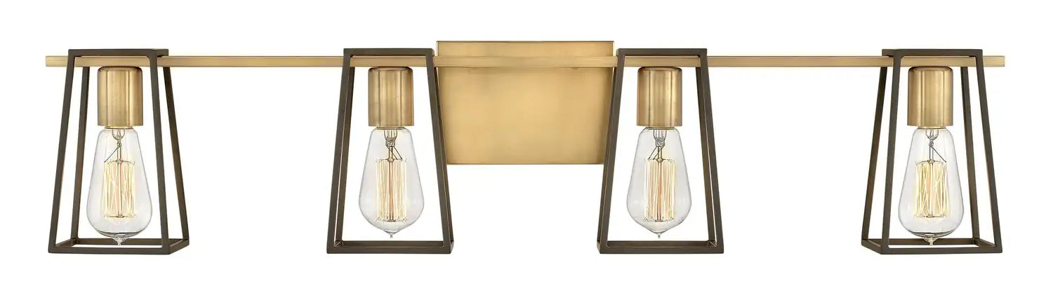 HINKLEY, FILMORE FOUR LIGHT VANITY, BATH VANITY LIGHT