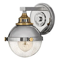 HINKLEY, FLETCHER SINGLE LIGHT SCONCE, BATH VANITY LIGHT