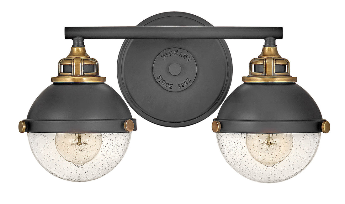 HINKLEY, FLETCHER TWO LIGHT VANITY, VANITY LIGHT