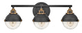 HINKLEY, FLETCHER THREE LIGHT VANITY, VANITY LIGHT