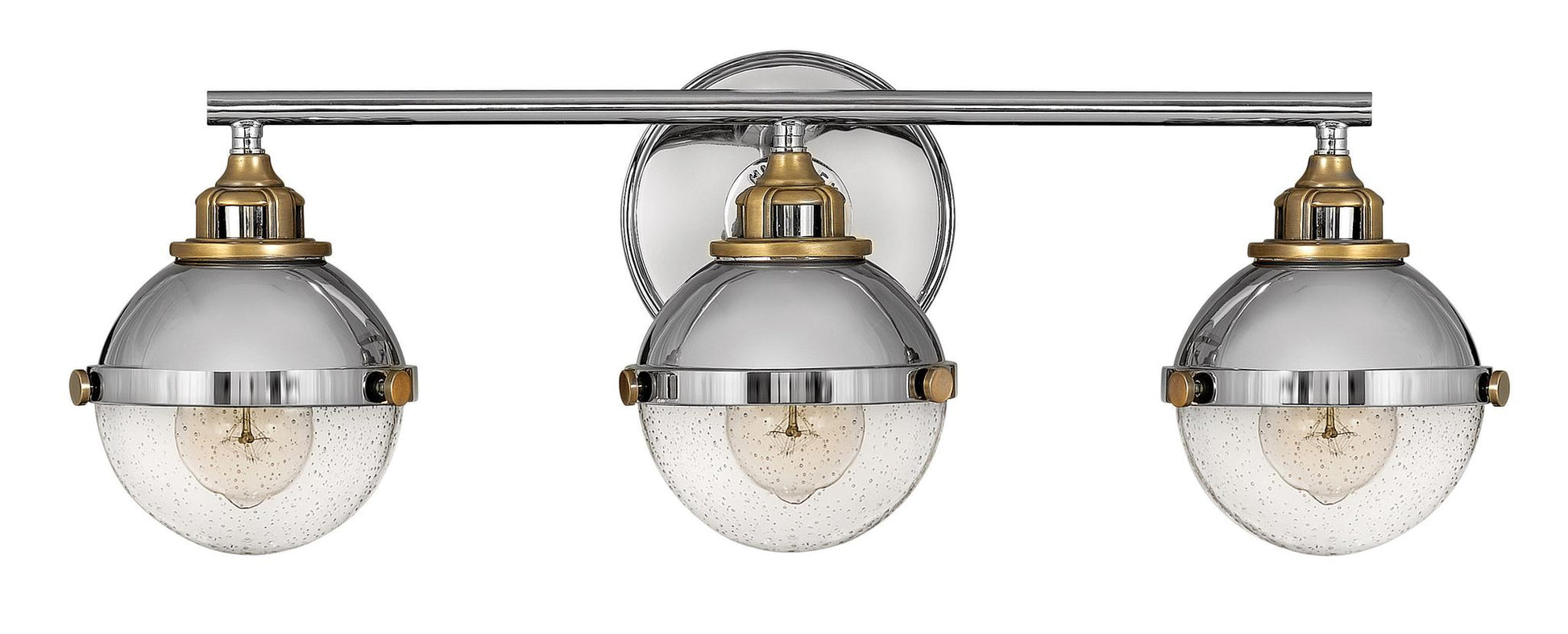 HINKLEY, FLETCHER THREE LIGHT VANITY, VANITY LIGHT