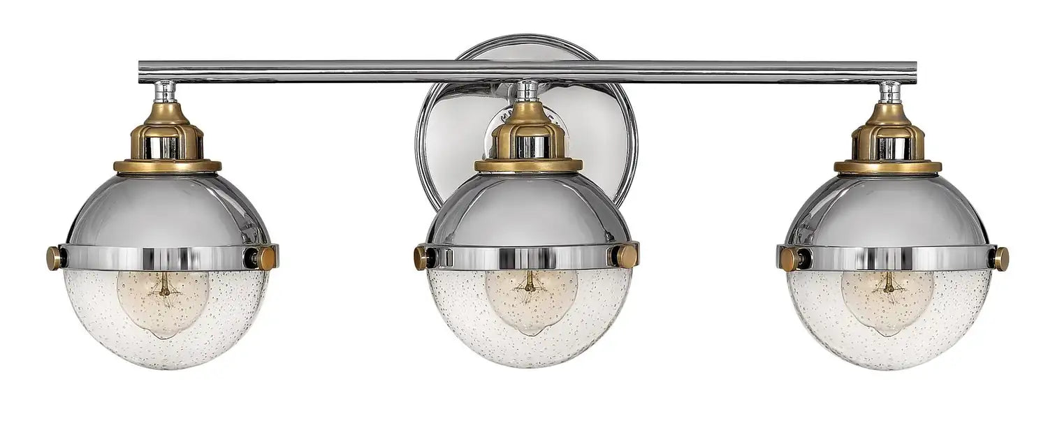 HINKLEY, FLETCHER THREE LIGHT VANITY, BATH VANITY LIGHT